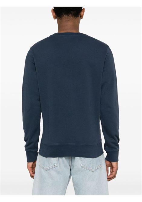 Blue Fox-patch sweatshirt - men MAISON KITSUNÉ | LM00303KM0001P476